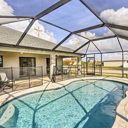 Central Cape Coral House With Private Screened Pool! Buitenkant foto