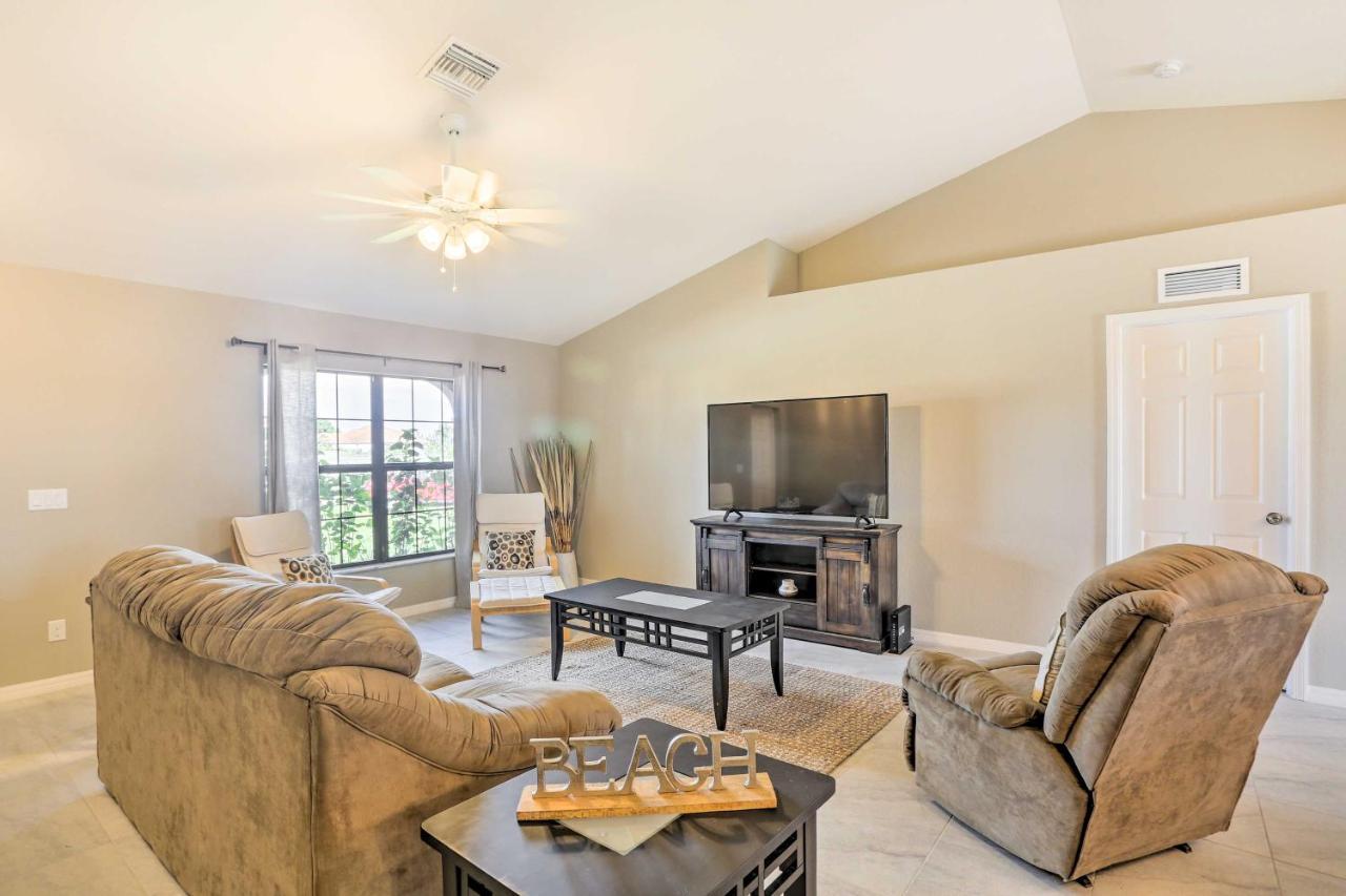 Central Cape Coral House With Private Screened Pool! Buitenkant foto