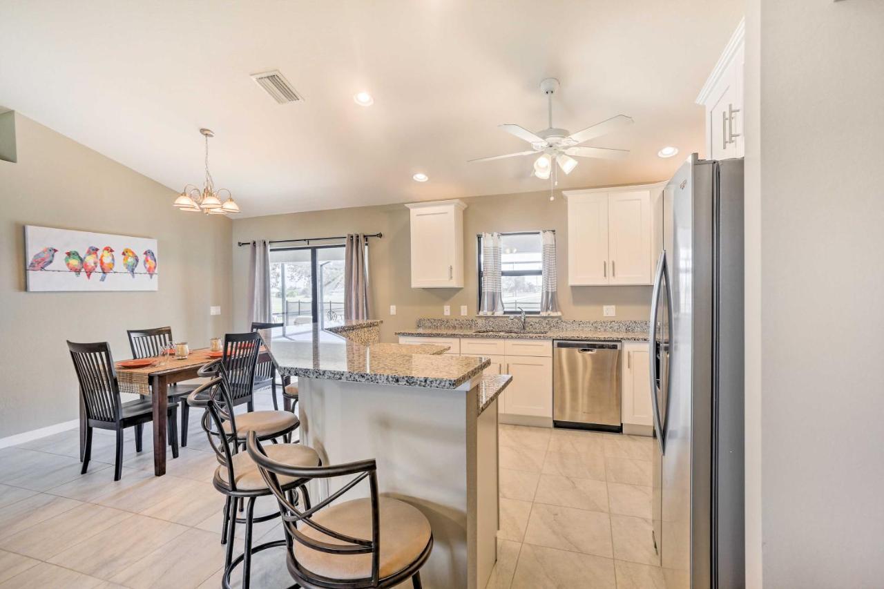 Central Cape Coral House With Private Screened Pool! Buitenkant foto