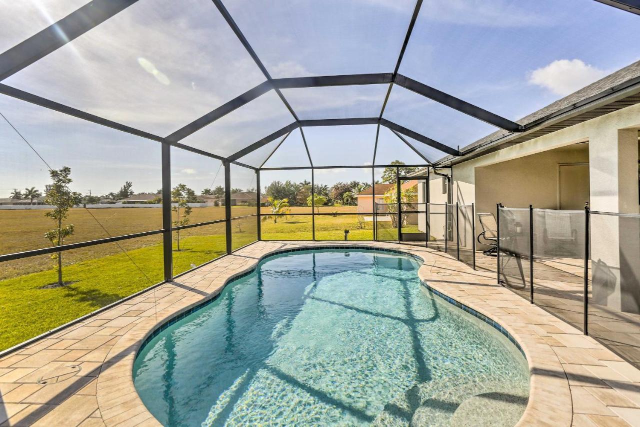 Central Cape Coral House With Private Screened Pool! Buitenkant foto