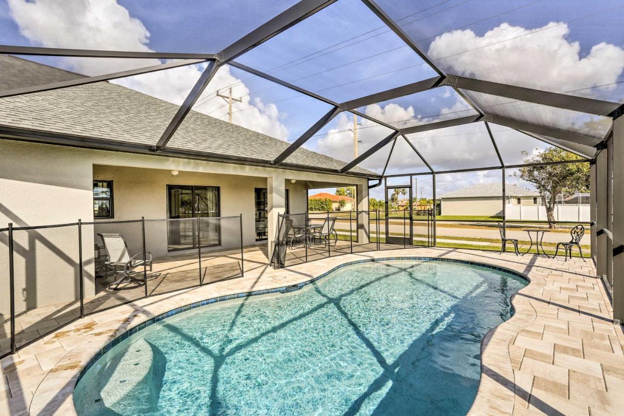 Central Cape Coral House With Private Screened Pool! Buitenkant foto