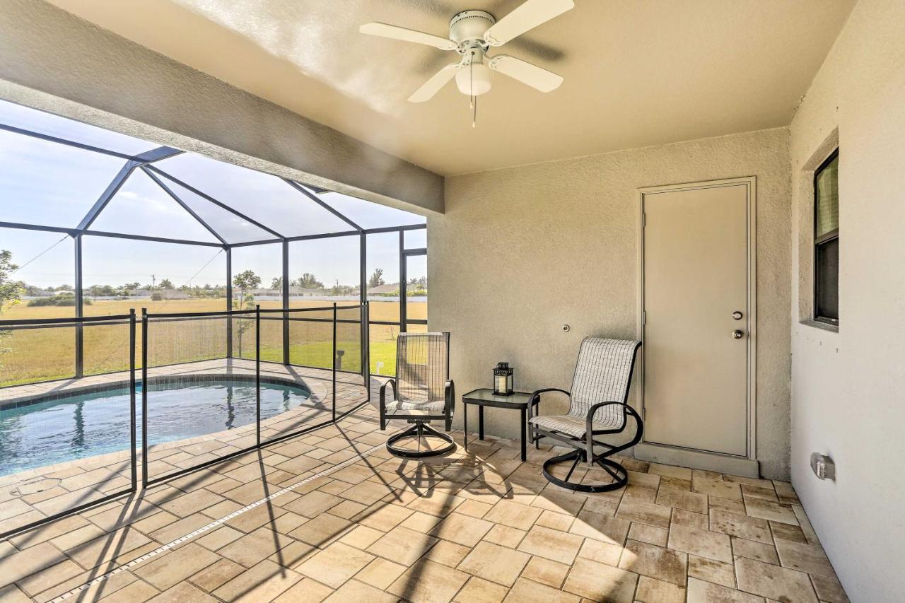 Central Cape Coral House With Private Screened Pool! Buitenkant foto