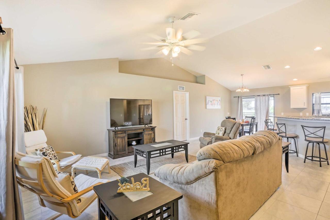 Central Cape Coral House With Private Screened Pool! Buitenkant foto