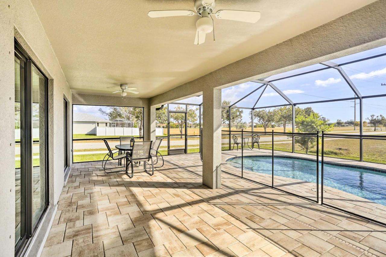 Central Cape Coral House With Private Screened Pool! Buitenkant foto